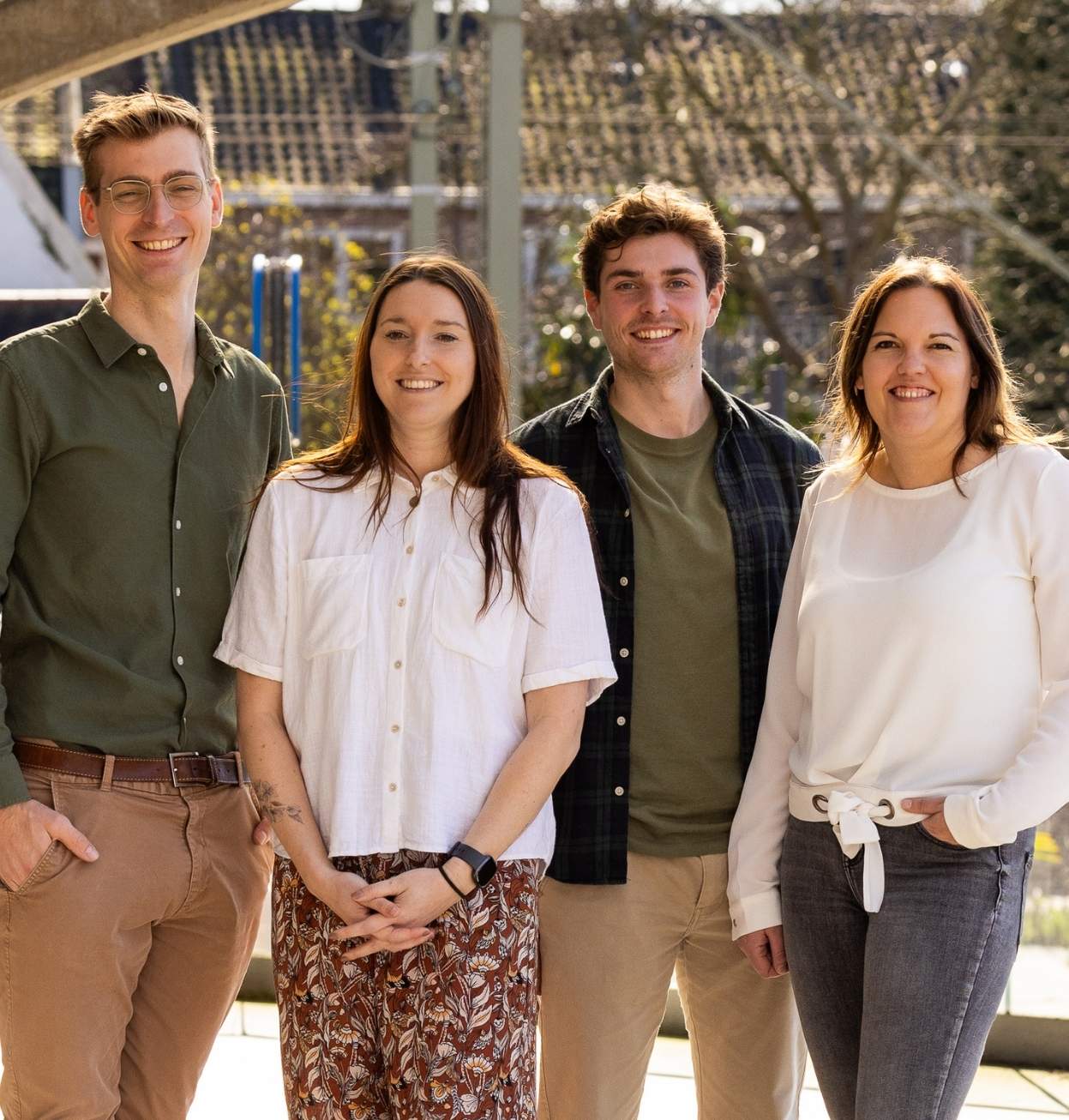 Team Business Services, Brabant Partners: Wim Hogstede, Janneke Sprangers, Toby van Dijk, Ankie Joos